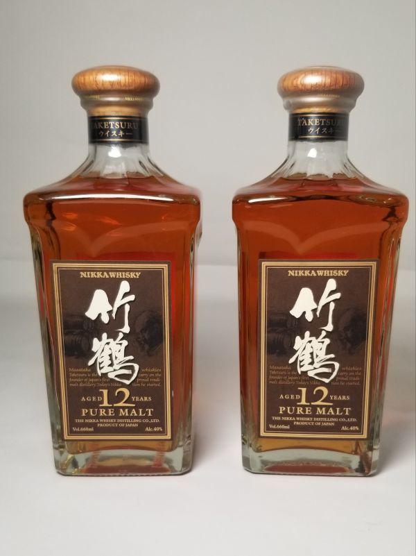 未開栓】NIKKA WHISKY 竹鶴12年 ピュアモルト 660ml 40% ニッカ