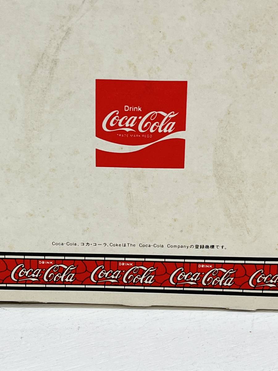 [Coca-Cola] Coca Cola Tiffany узор бокал Vintage новые товары gla лопата 6 шт. комплект с коробкой 