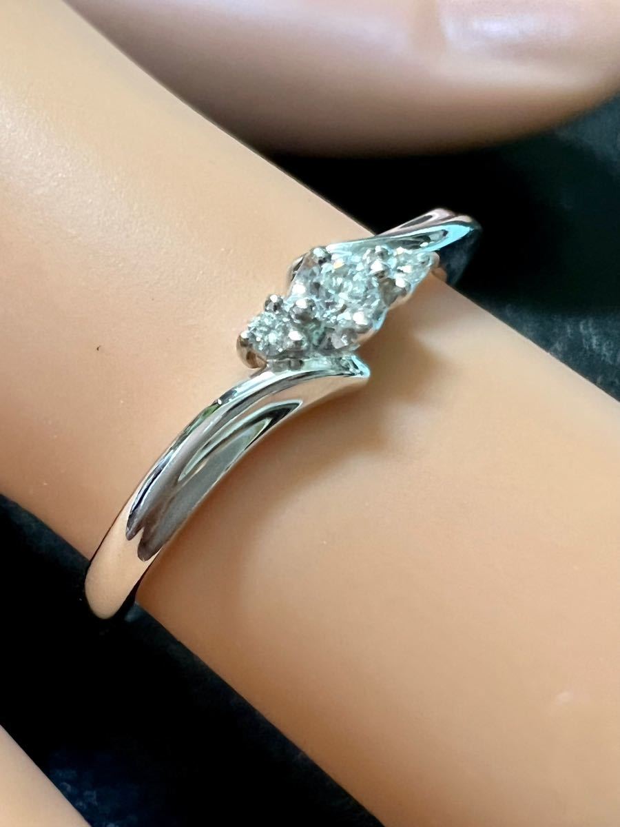 K18 WG ラザール ダイヤモンド 0.45ct リング 11.7号 | ddechuquisaca