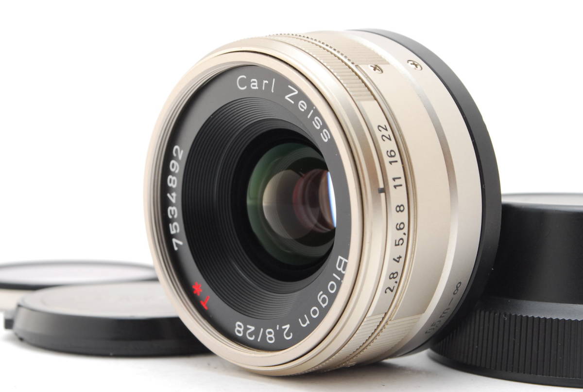 美品】CONTAX Carl Zeiss Biogon 28mm f2.8 T* Lens for G1 G2