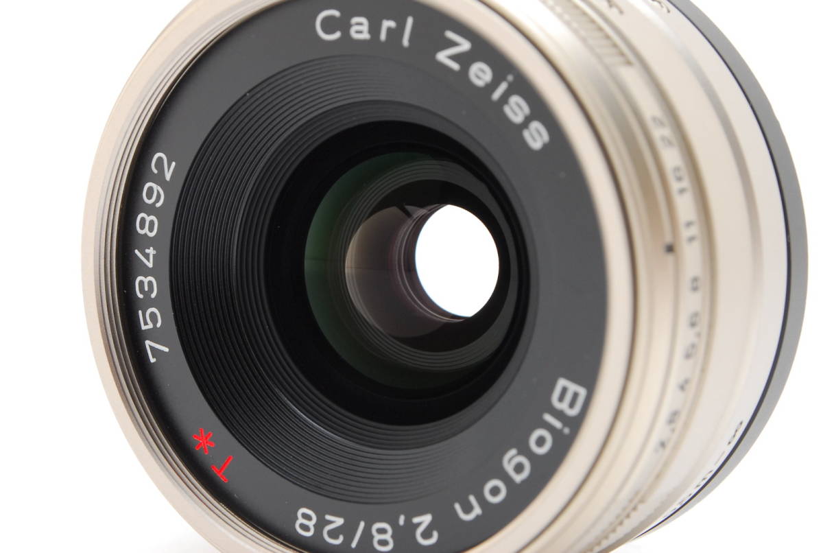 美品】CONTAX Carl Zeiss Biogon 28mm f2.8 T* Lens for G1 G2