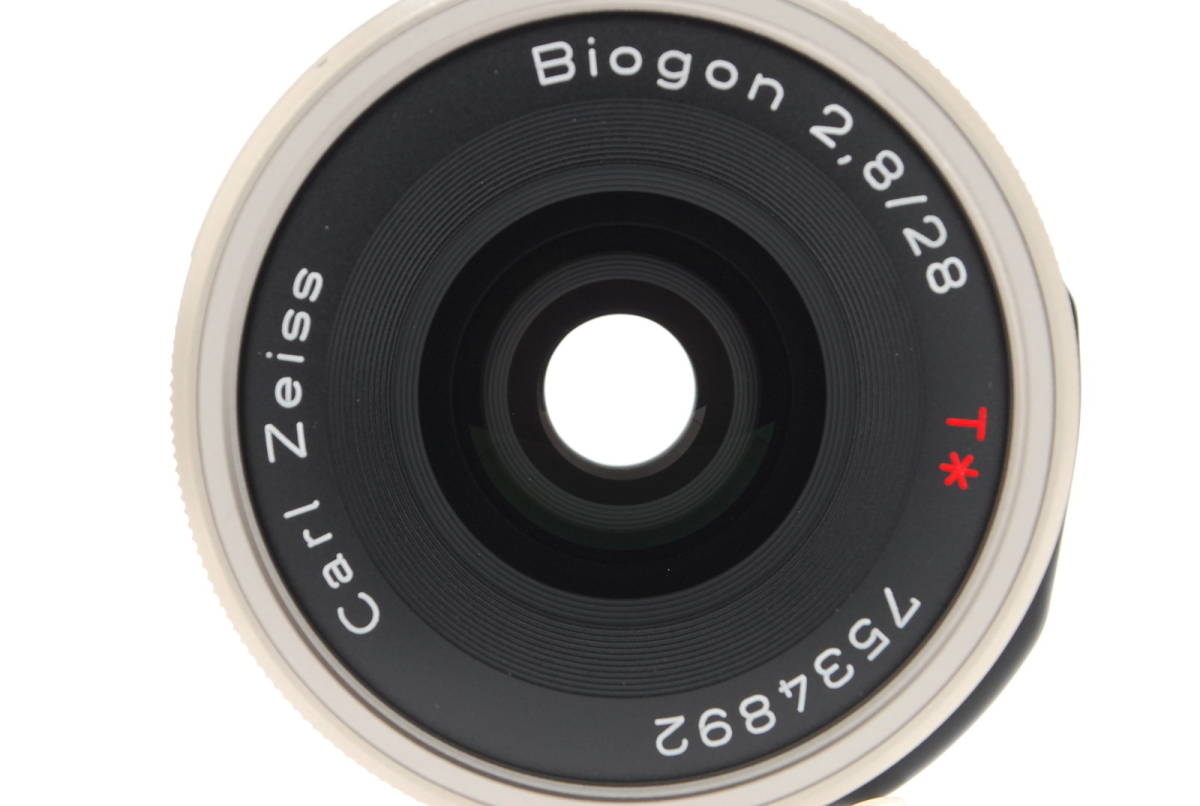 美品】CONTAX Carl Zeiss Biogon 28mm f2.8 T* Lens for G1 G2