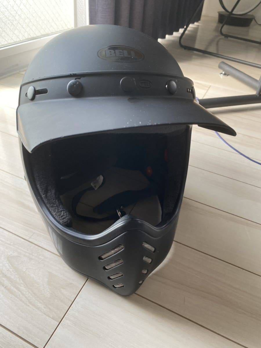 美品】BELL MOTO3 ベル モト3 100%ゴーグル付き ヘルメット Lサイズ