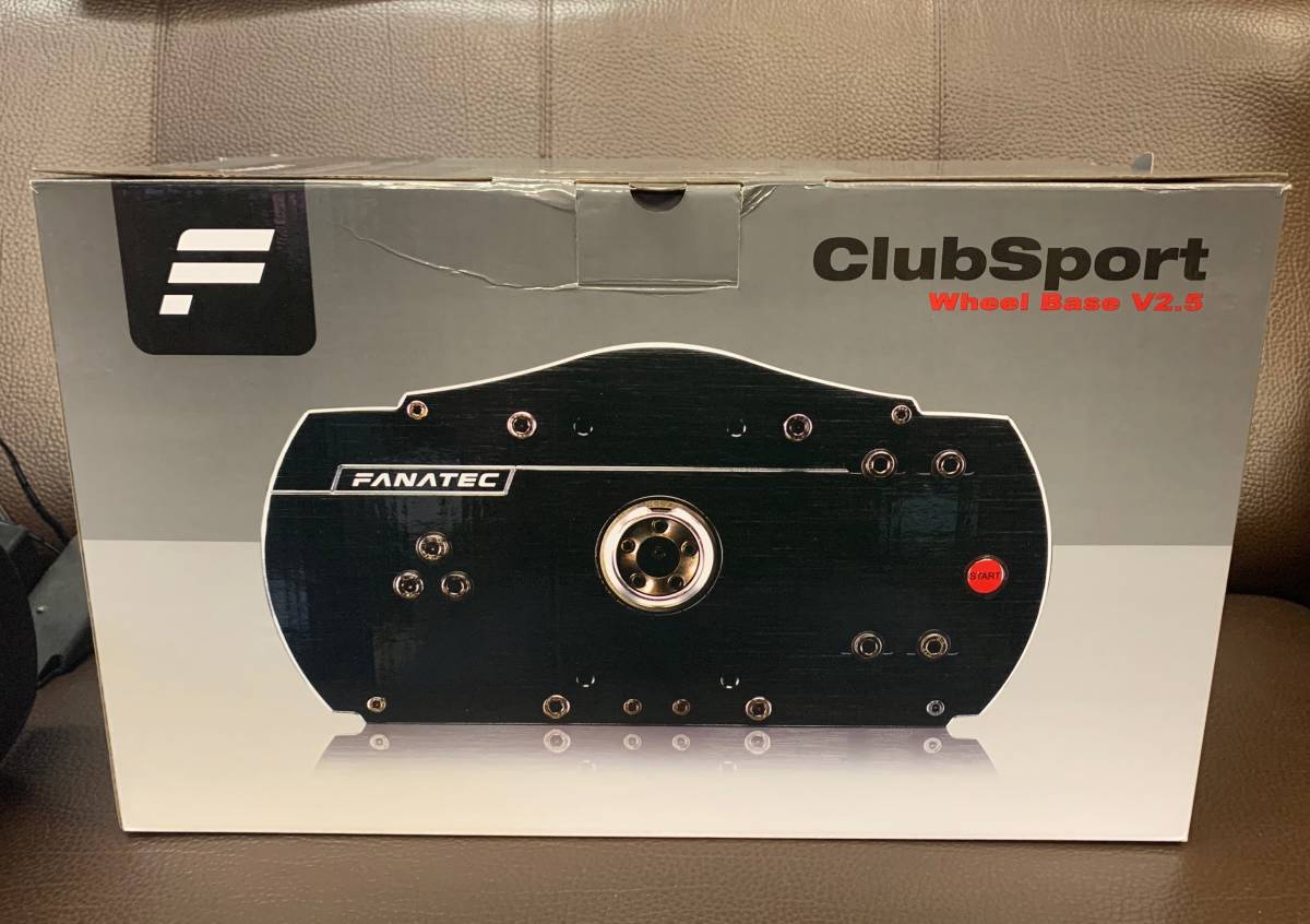 Fanatec ファナテック ClubSportホイールベースV2.5 CSLペダル セット