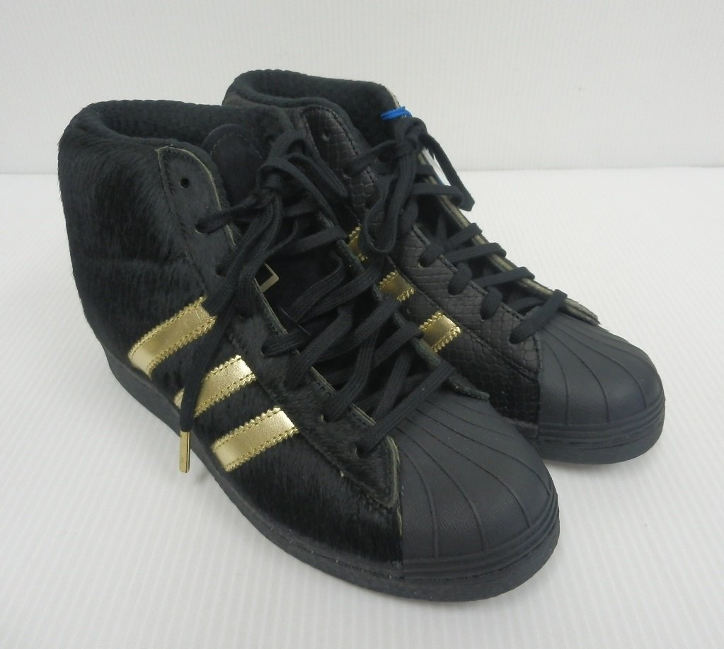 adidas アディダス SUPER STAR UP W ORIGINALS ブラック size:24.5cm 囗T巛_全容