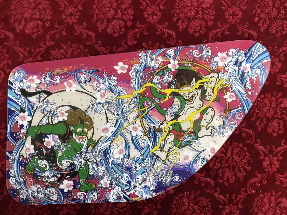 ☆安全窓☆ スーパーグレート 水柱風神雷神之図 | www.couros.com.pe