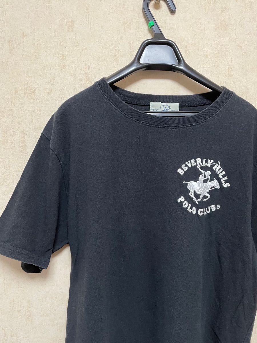 BEVERLY HILLS POLO CLUB 刺繍ロゴTシャツ