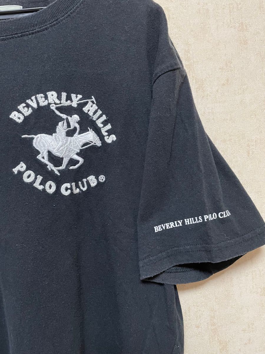 BEVERLY HILLS POLO CLUB 刺繍ロゴTシャツ