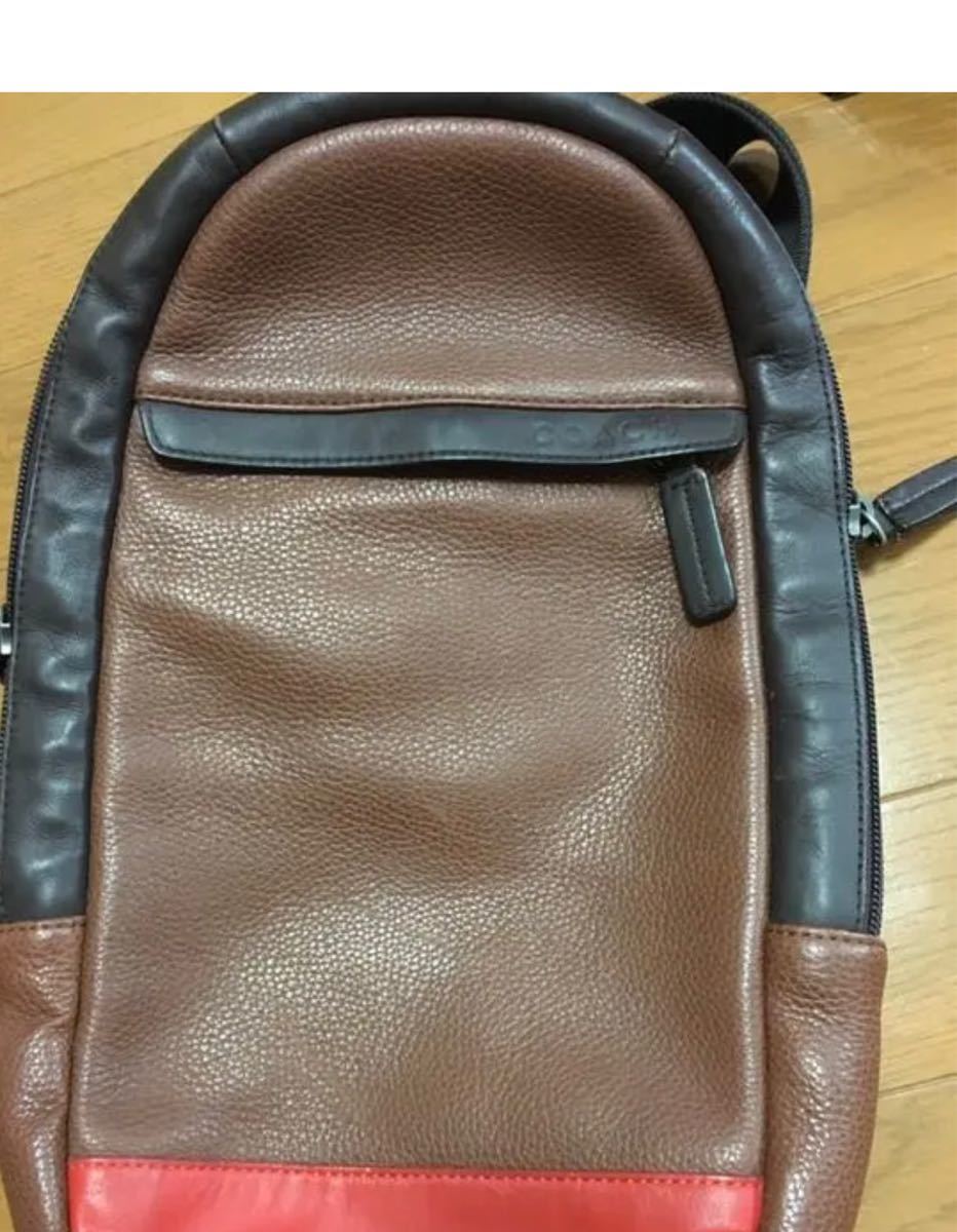 コーチ COACH ワンショルダーバッグ リュック ブラウン Yahoo!フリマ