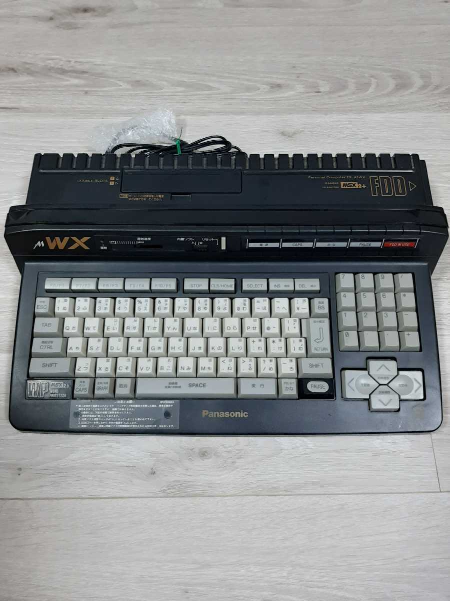 やクレーム】 MSX2+ FS-A1WX Panasonic MSX本体 xah5W-m66915738898
