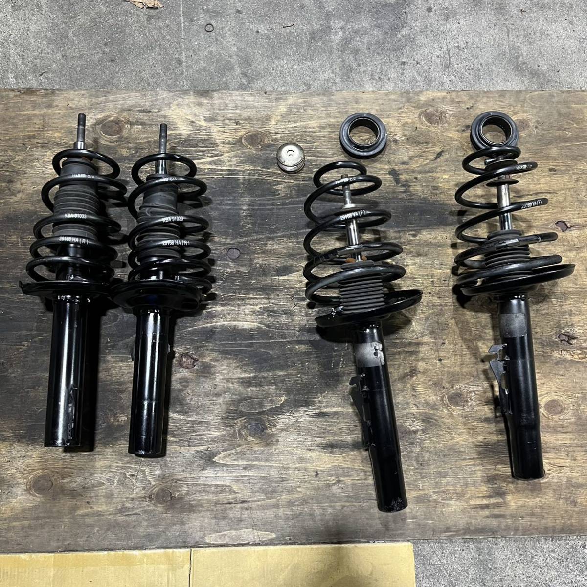 [ secondhand goods ] Porsche 987 Boxster original suspension original shock BILSTEIN 987.333.051.14 996.343.515.05