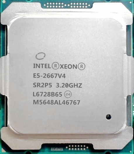 2個セット Intel Xeon E5-2667 v4 SR2P5 8C 3.2GHz 25MB 135W LGA2011-3 DDR4-2400