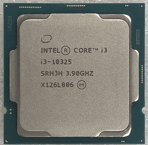 Intel Core i3-10325 SRH3H 4C 3.9GHz 8MB 65W LGA1200 CM8070104291011_画像1