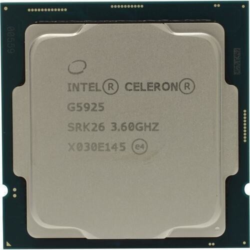 Intel Celeron G5925 SRK26 2C 3.6GHz 4MB 58W LGA1200 BX80701G5925_画像1