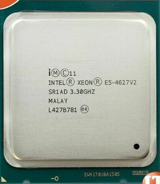 最新 Intel Xeon DDR3-1866 LGA2011 130W 16MB 3.3GHz 8C SR1AD v2 E5