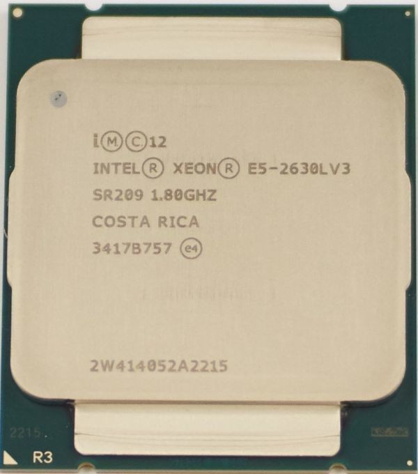 Intel Xeon E5-2630L v3 SR209 8C 1.8GHz 20MB 55W LGA2011-3 DDR4-1866_画像1