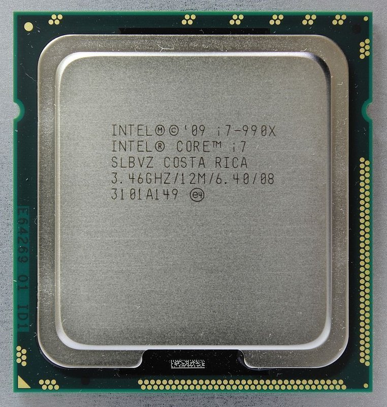 Intel Core i7-990X SLBVZ 6C 3.47GHz 12MB 130W LGA1366 AT80613005931AAのサムネイル