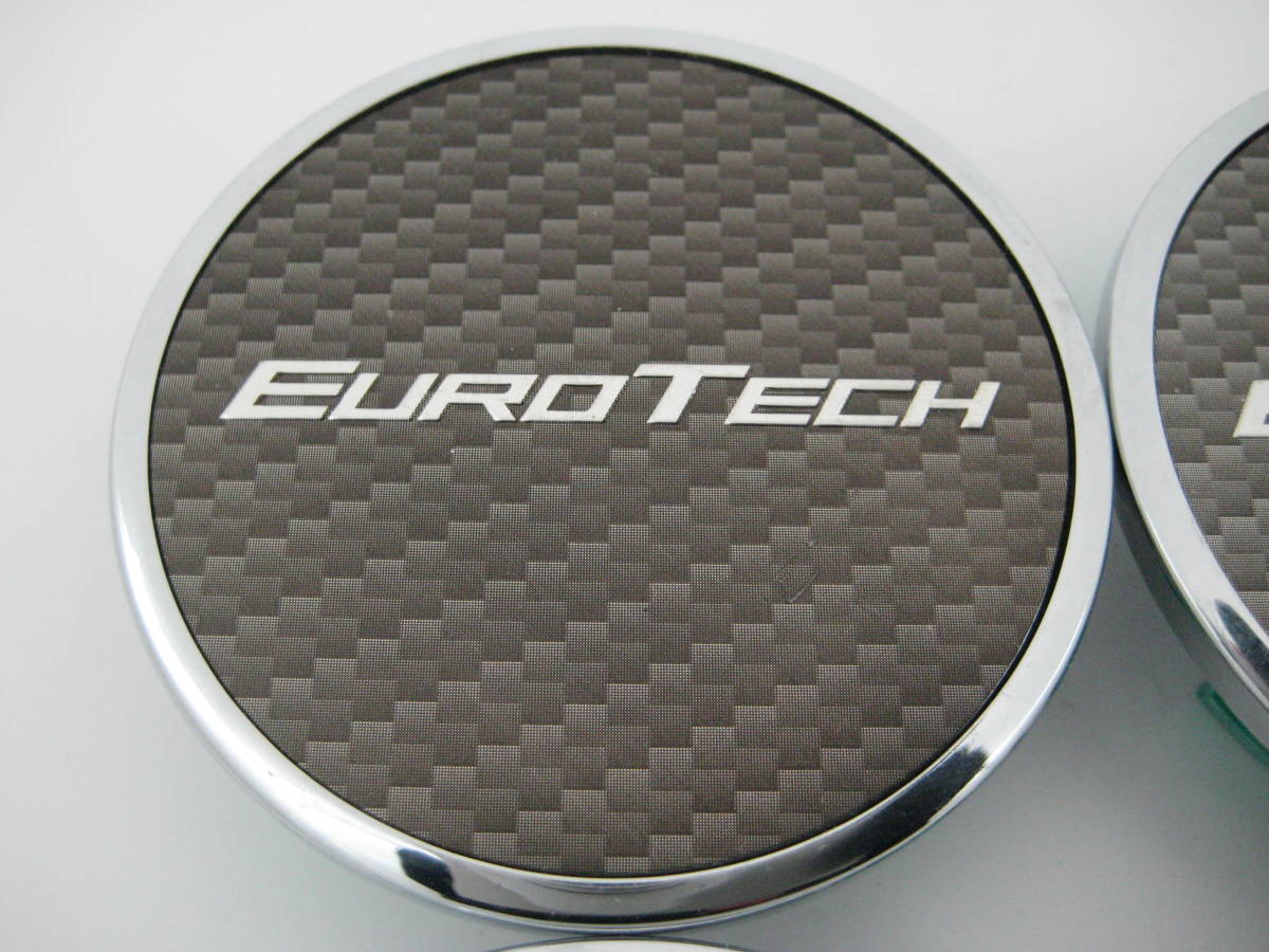 k6288 EUROTECH ユーロテック EURO TECH アルミホイール用センターキャップ４個　VW-AD_画像2