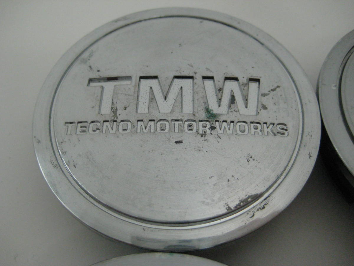 k6389 TMW テクノモーターワークス アルミホイール用センターキャップ4個 TECNO MOTOR WORKS_画像2