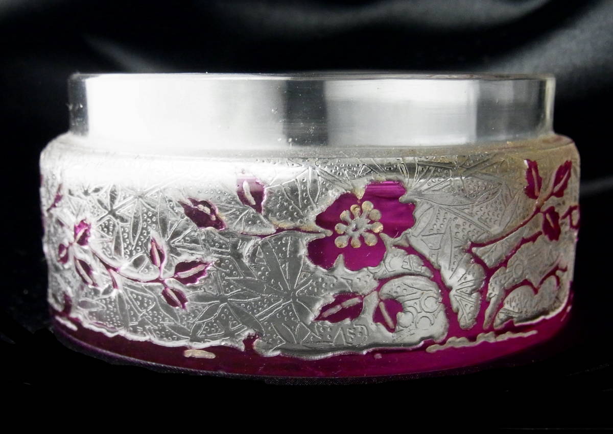 人気新品 細密エッチング オールドバカラ BACCARAT OLD 稀少