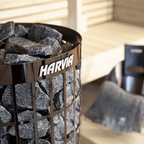 新品】Harvia 大容量サウナヒーター CILINDRO ブラックスチール 9.0kW