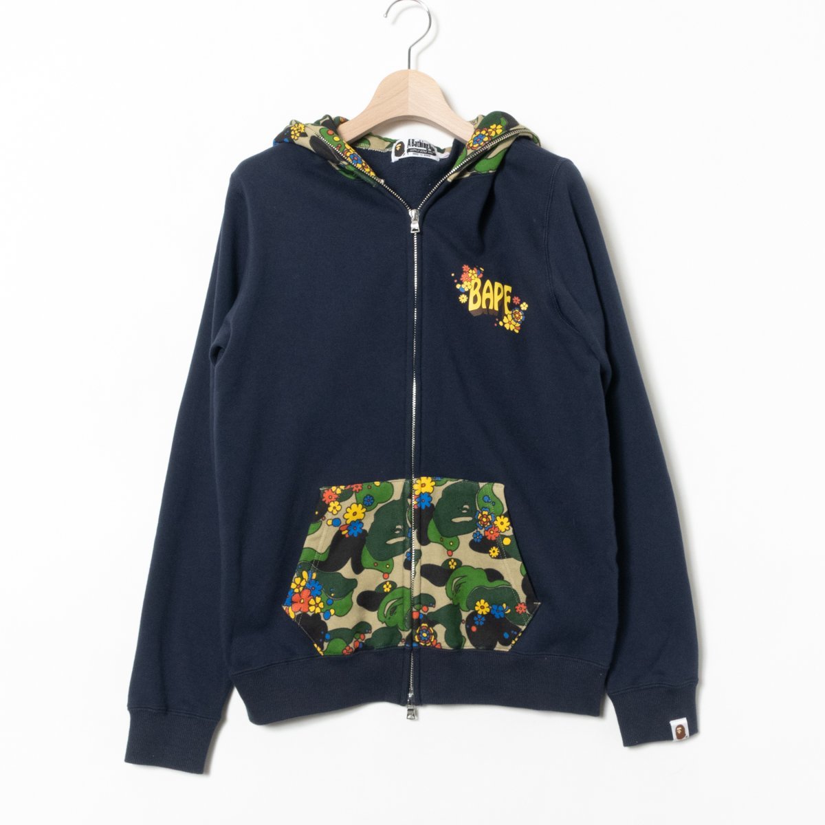 A BATHING APE アベイシングエイプ コットン パーカー アウター 上着 S