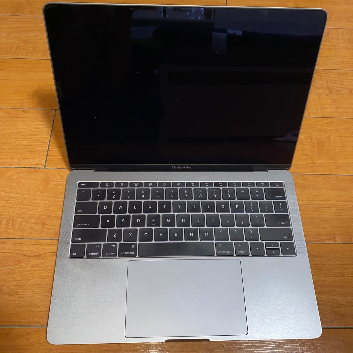 MacBookPro 13',2017, i5 メモリ:8G USキーボード 販売での到着