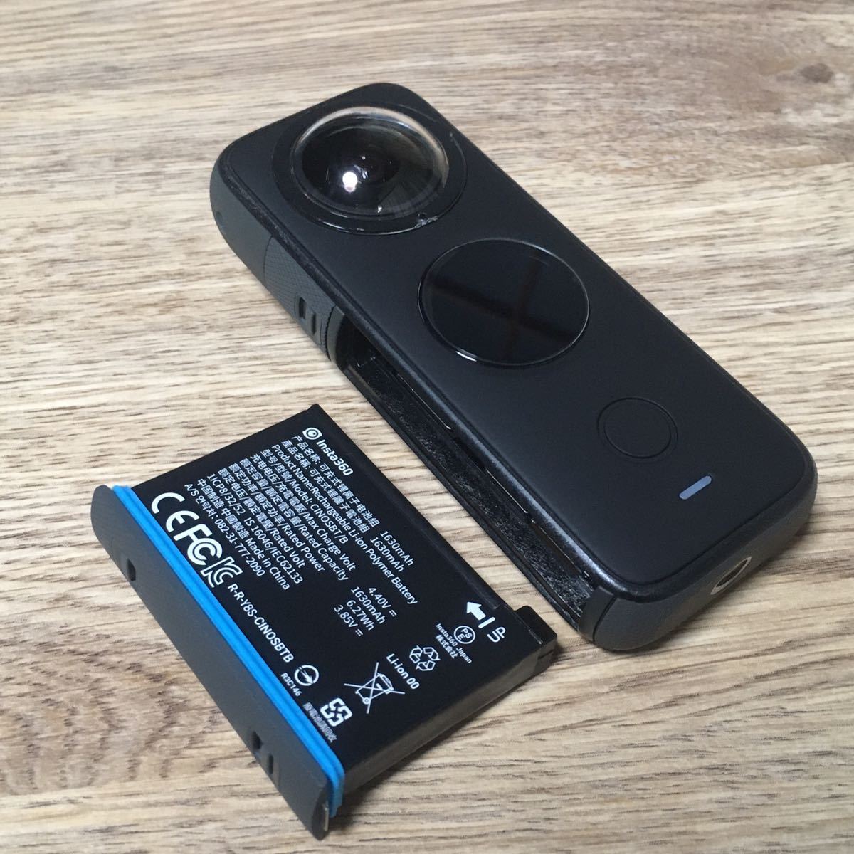 ブラック Insta360 one シリコンカバー+レンズキャップ x2 対応