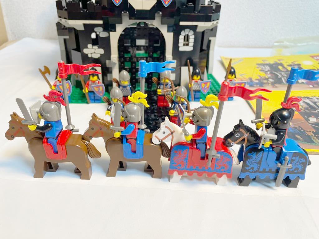 レゴ 6085 ブラックドラゴン城 箱 説明書 ミニフィグ レゴランド お城