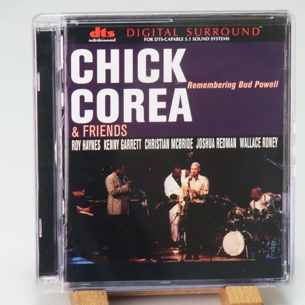 即決【DTS】チック・コリア　CHICK COREA & FRIENDS　REMEMBERING BUD POWELL　5.1CHサラウンド　CDプレーヤ再生不可　DTS専用機必要_画像1