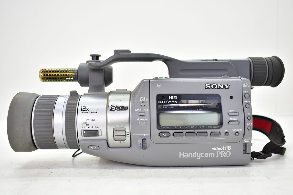 Yahoo!オークション - SONY CCD-VX1 Handycam PRO ビデオカメラ Yahoo!オークション - SONY CCD-VX1 Handycam PRO ビデオカメラ