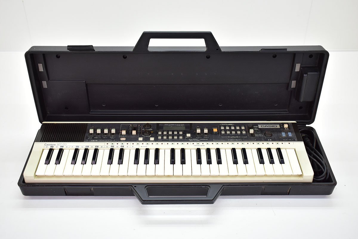 ヤフオク! - CASIO MT-70 Casiotone キーボード 4...