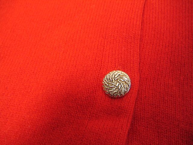  Scotland made MURRAY ALLAN mare - Alain cashmere 100%. knitted cardigan sweater gold button 