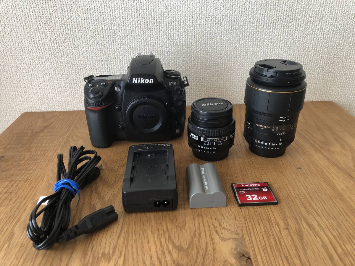 通販爆買い 本日のみ。フルサイズ一眼Nikon D700美品 & TAMRONレンズ