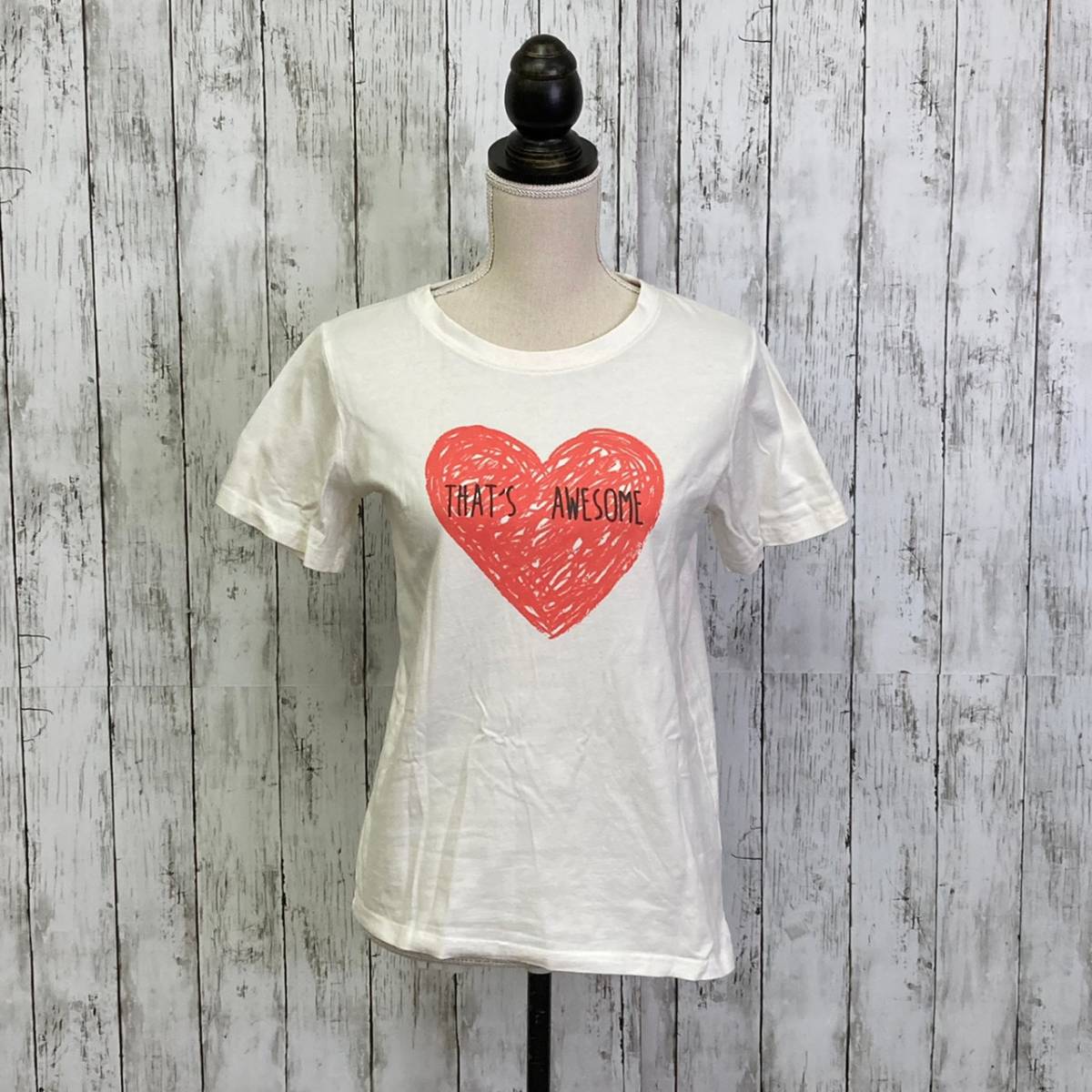 HEART MARKET★ハートマーケット★レディース コットン Tシャツ★サイズL　8-73_画像2