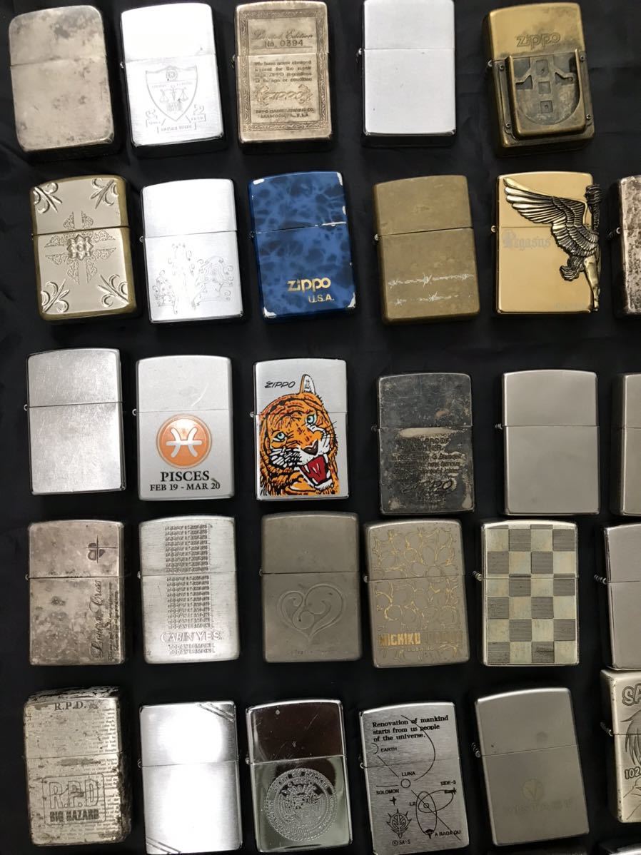 ジャンク ZIPPO 85個ジッポ ジッポー オイルライター スリム12個 合計