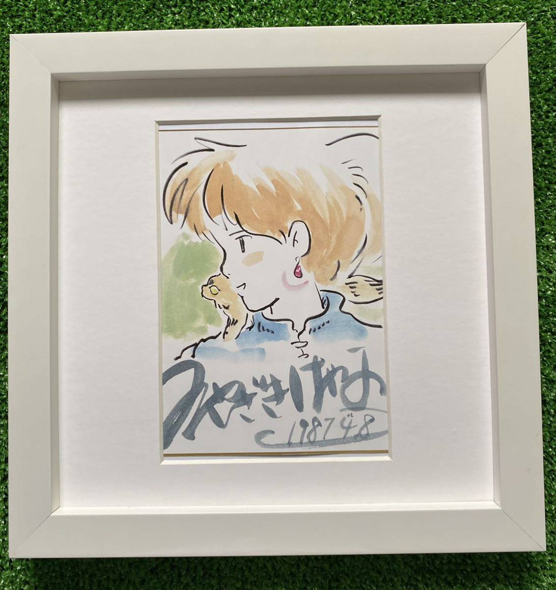 額装品】ジブリ 風の谷のナウシカ ポスター 宮崎駿 サイン 額装品】ジブリ 風の谷のナウシカ ポスター 宮崎駿 サイン