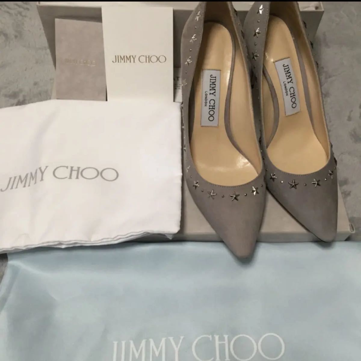 JIMMY CHOO スタッズパンプス 