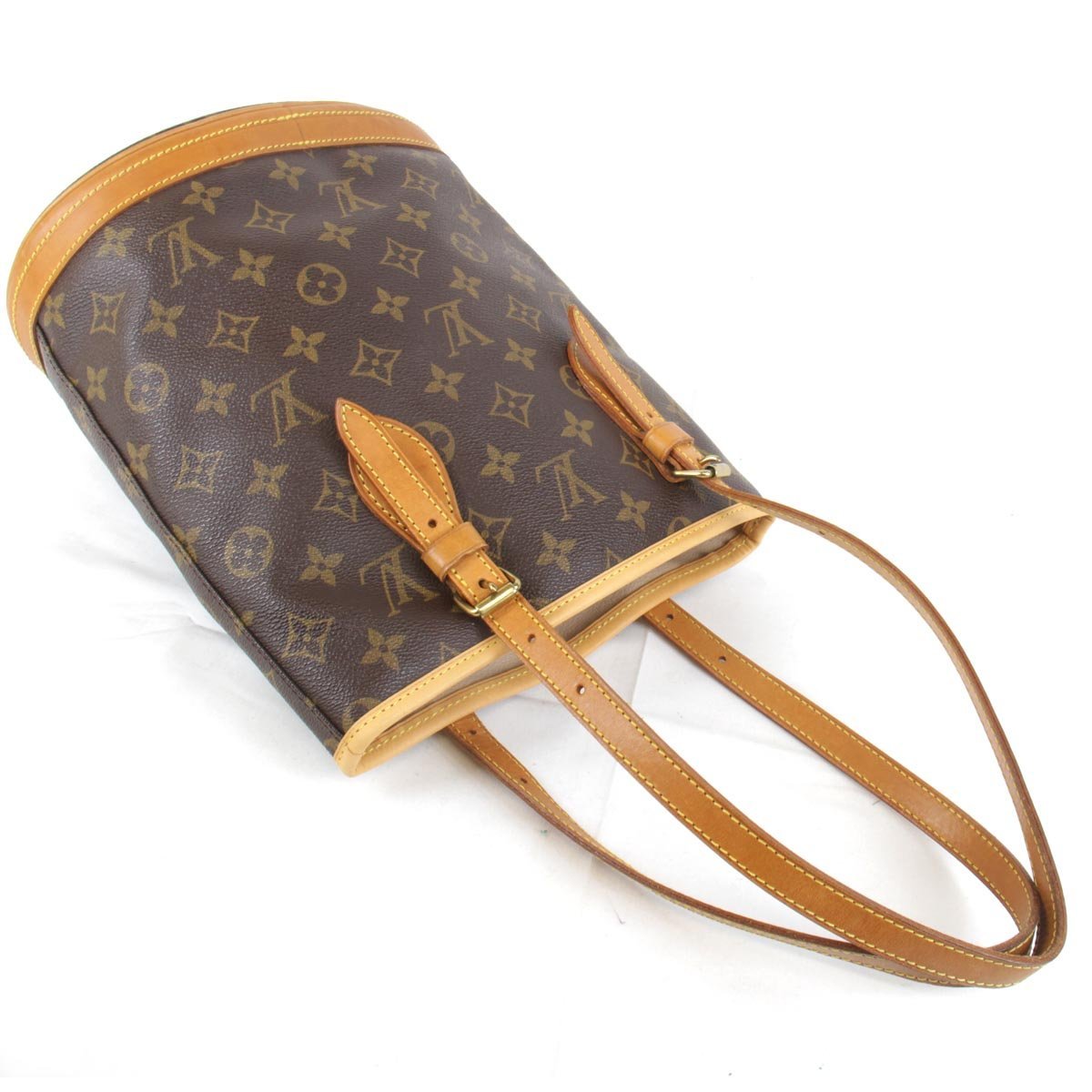 美品『USED』 LOUIS VUITTON ルイ・ヴィトン M42238 バケットPM トート