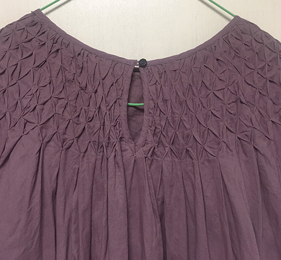  free shipping! JOURNAL STANDARD relume shirt blouse cotton Boyle k link rusmo King purple purple 