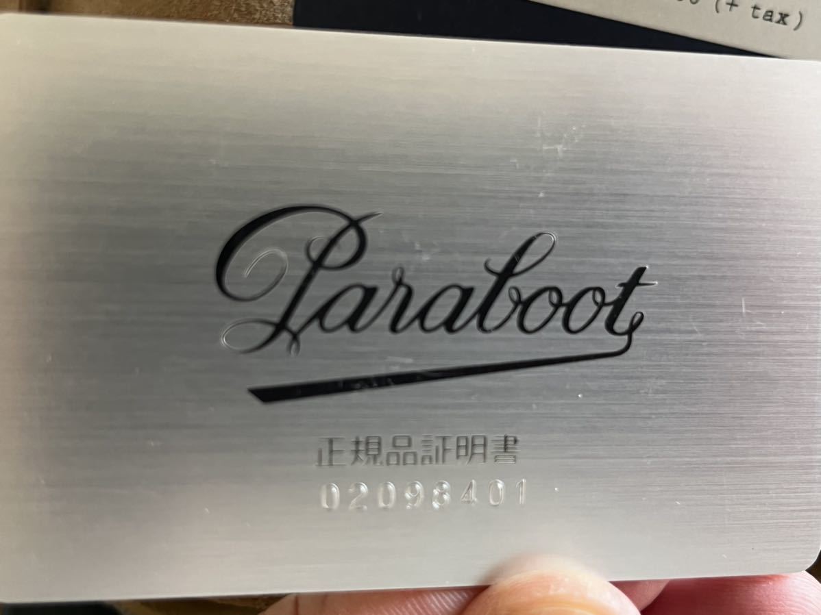 貴重!未使用!箱付!UK8 paraboot nonnative MALO ノンネイティブ