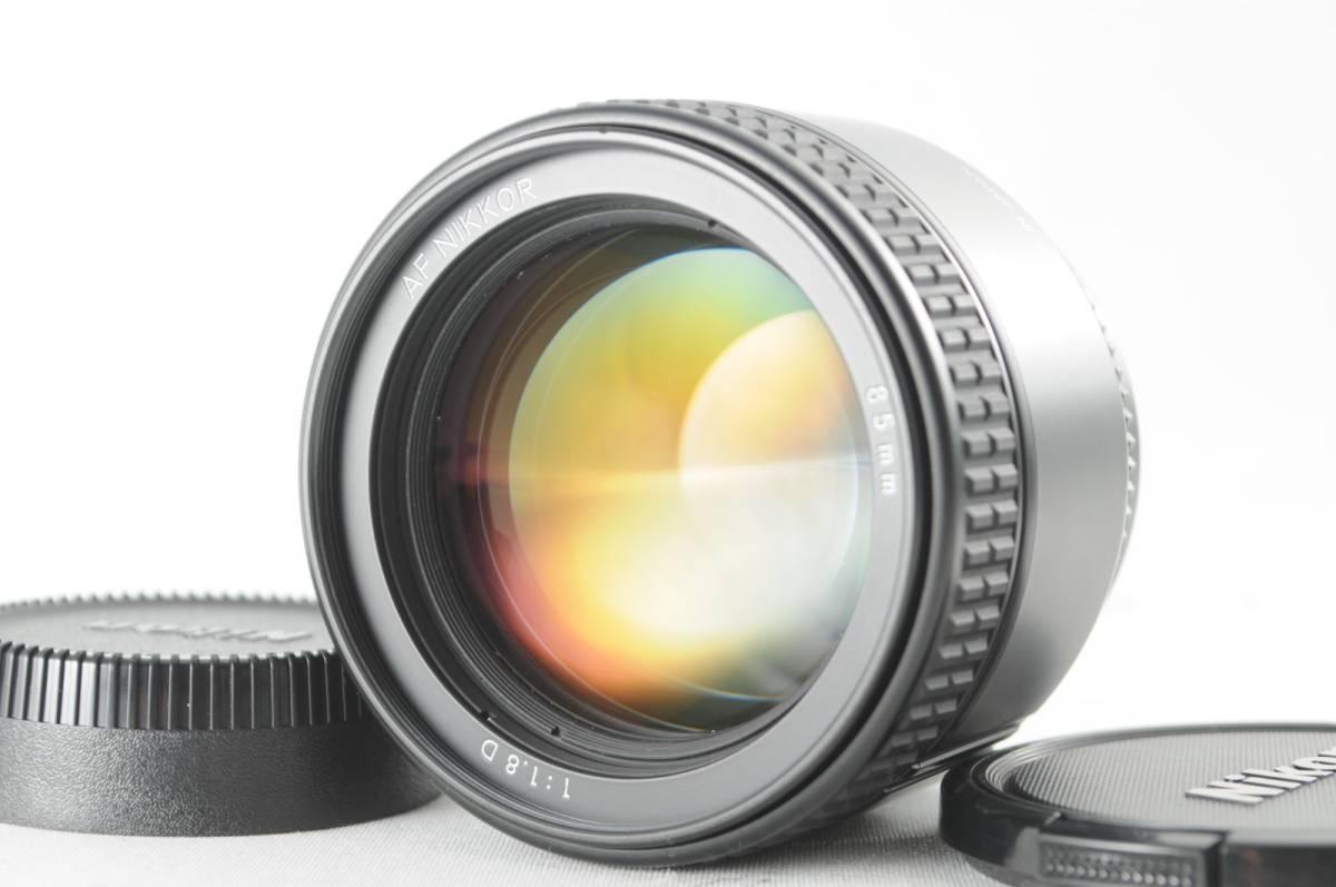☆新品級☆ ニコン Nikon AF NIKKOR 85mm f/1.8 D *メンテナンス済で
