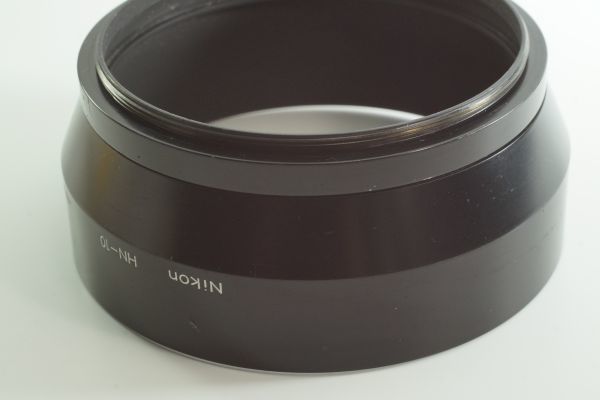 @063『送料無料 希少品 並品』Nikon HN-10 85-250／4 200-600／9.5 85-250mm F4、200-600mm F9.5 用 ニコン 　メタルフード　82mm径_画像7