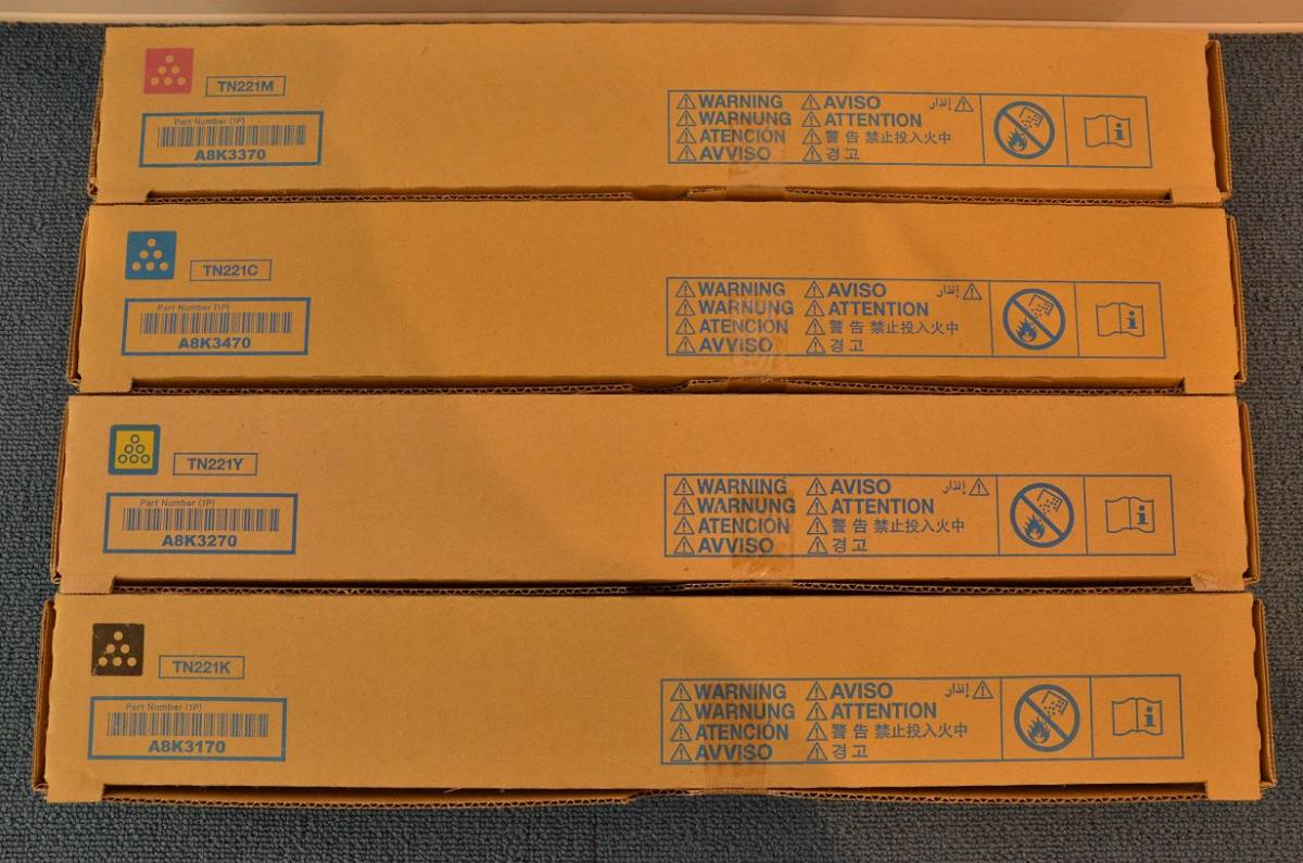 送料無料安い ヤフオク! - 送料無料 コニカミノルタ 純正 トナー TN221