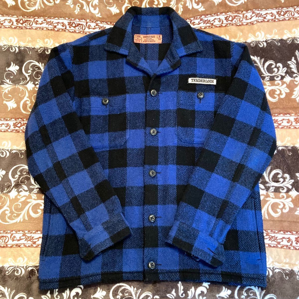 正規品 Mサイズ キムタク着 テンダーロイン 04AW T-BUFFALO JKT バッファロー ジャケットブルー