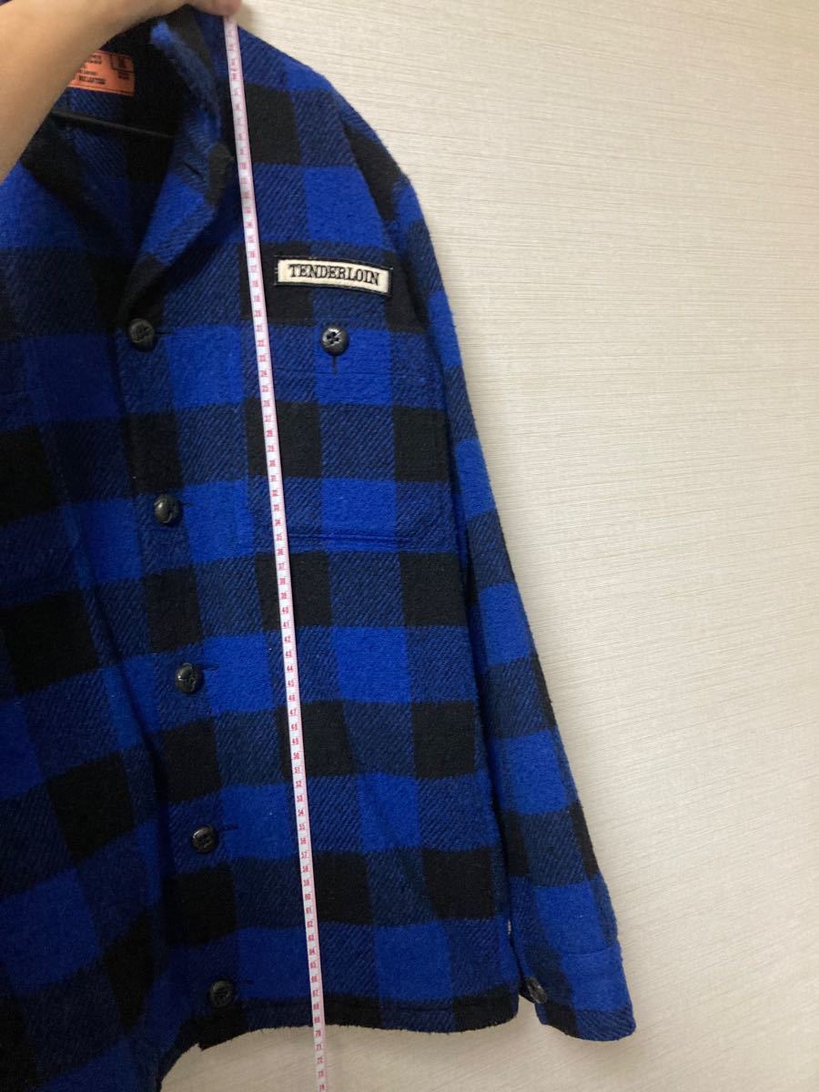 正規品 Mサイズ キムタク着 テンダーロイン 04AW T-BUFFALO JKT バッファロー ジャケットブルー