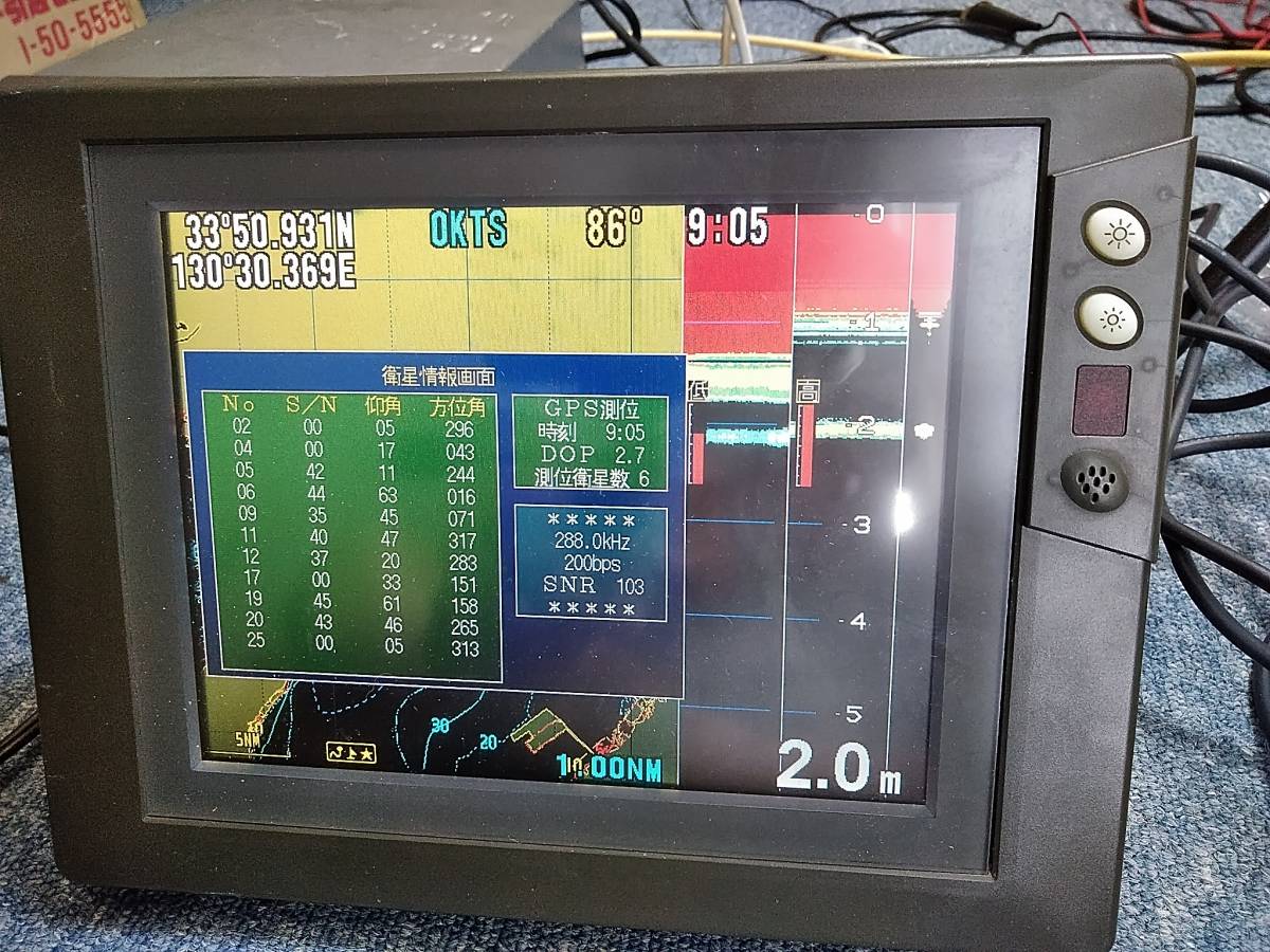 最終値下げ YAMAHA 魚探 キムキム様専用 YAMAHA GPS魚探 YF-7000NF