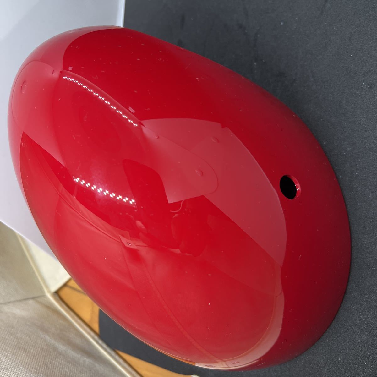  original BMW MINI door mirror cover left right set red Chile red F56F55F54F57F60 COOPER S SD JCW hole equipped rare new car removing. new goods unused 