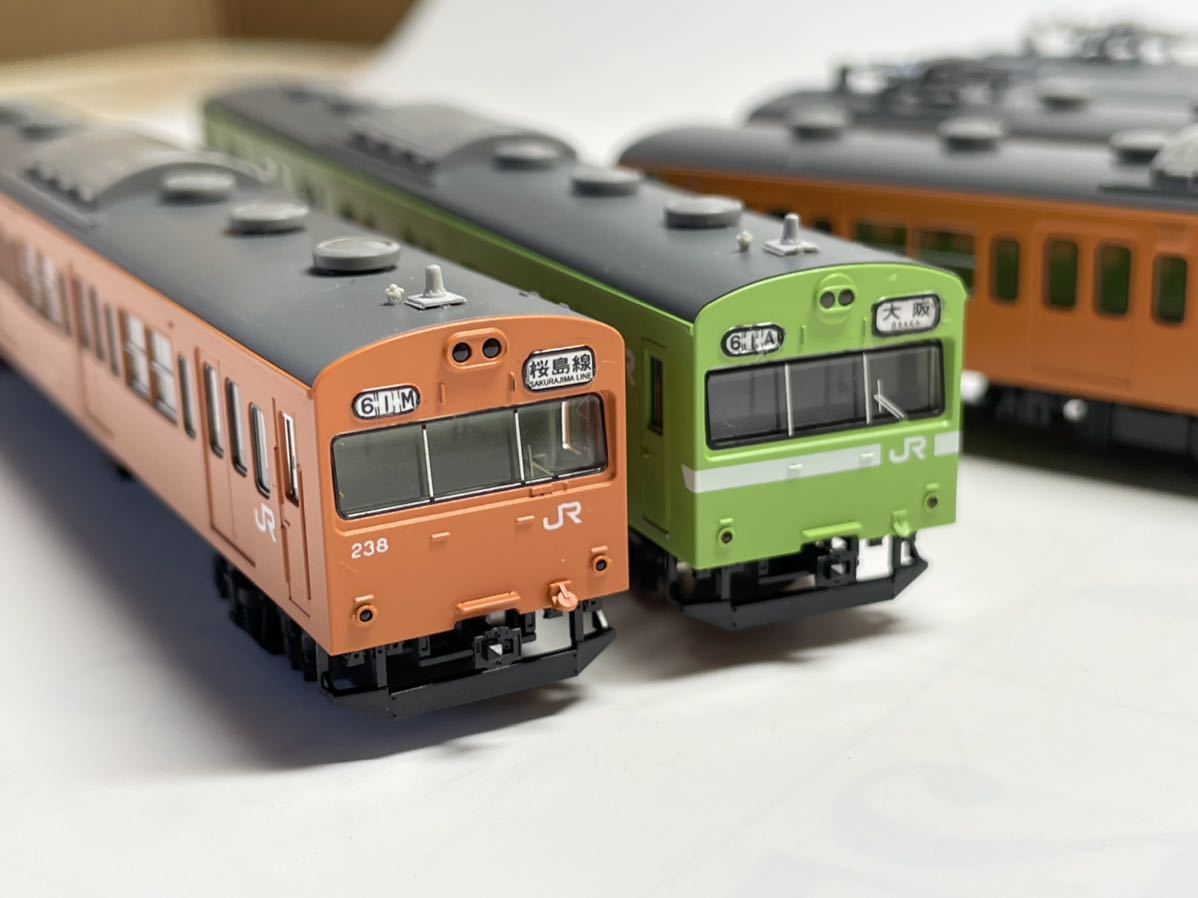 TOMIX トミックス グリーンマックス 103系 関西形 森ノ宮電車区 混色