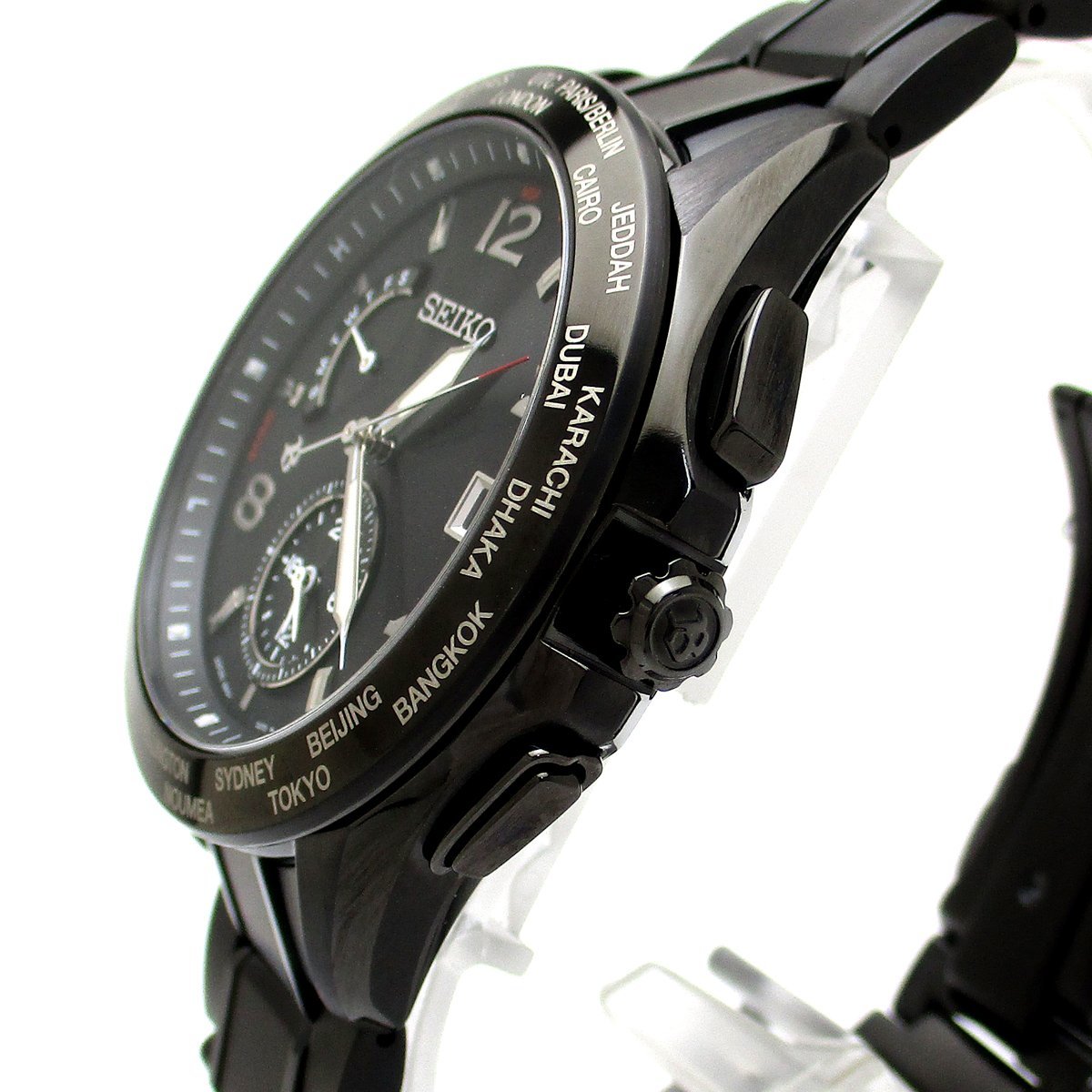 定¥12万 20周年記念 1円 SEIKO セイコー ブライツ ブラック ソーラー